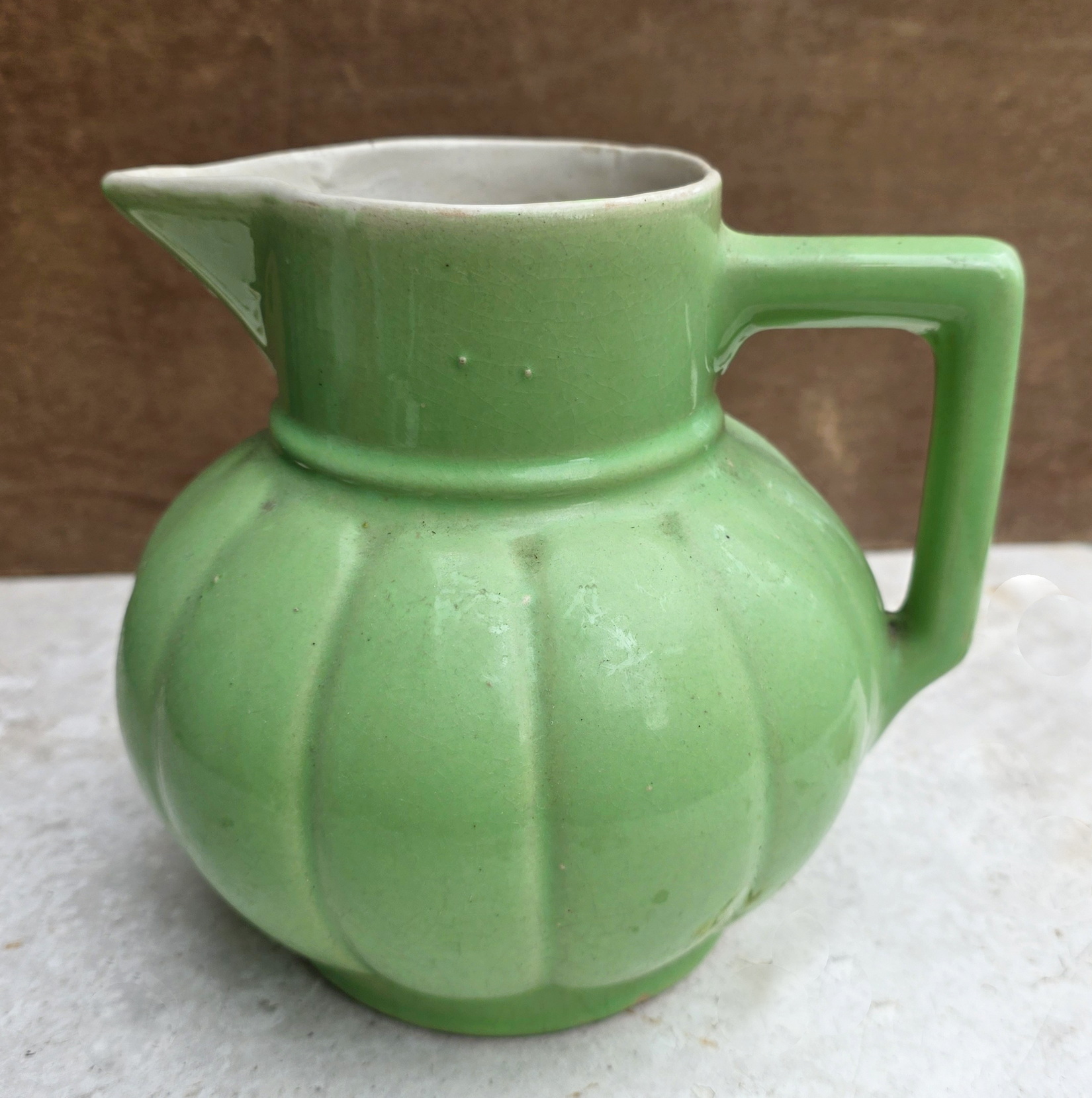A French Majolica Jug